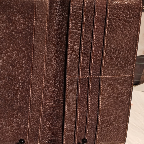 Vintage Gucci GG PVC Leather Bifold Long Wallet - COA - Picture 8 of 12
